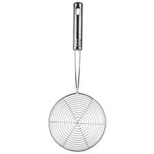 Escumadeira Fritura Inox Batata Pastel Resistente- 12,8x 34cm TOP RIO