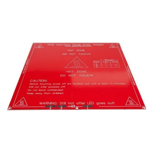 Mesa Aquecida Pcb Mk2b Dual Power - Impressora 3d - Reprap [ Código 322 ]