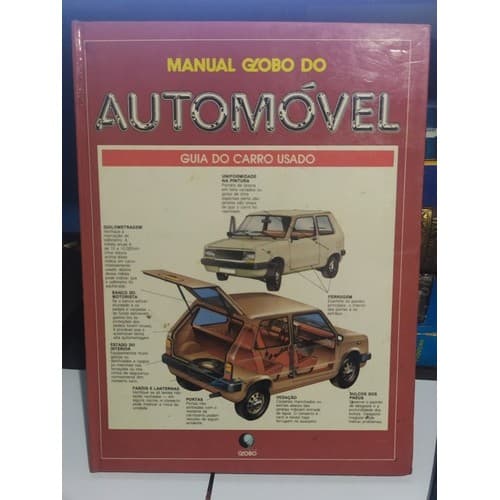 Livro Manual Globo Do Automóvel Guia Do Carro Usado