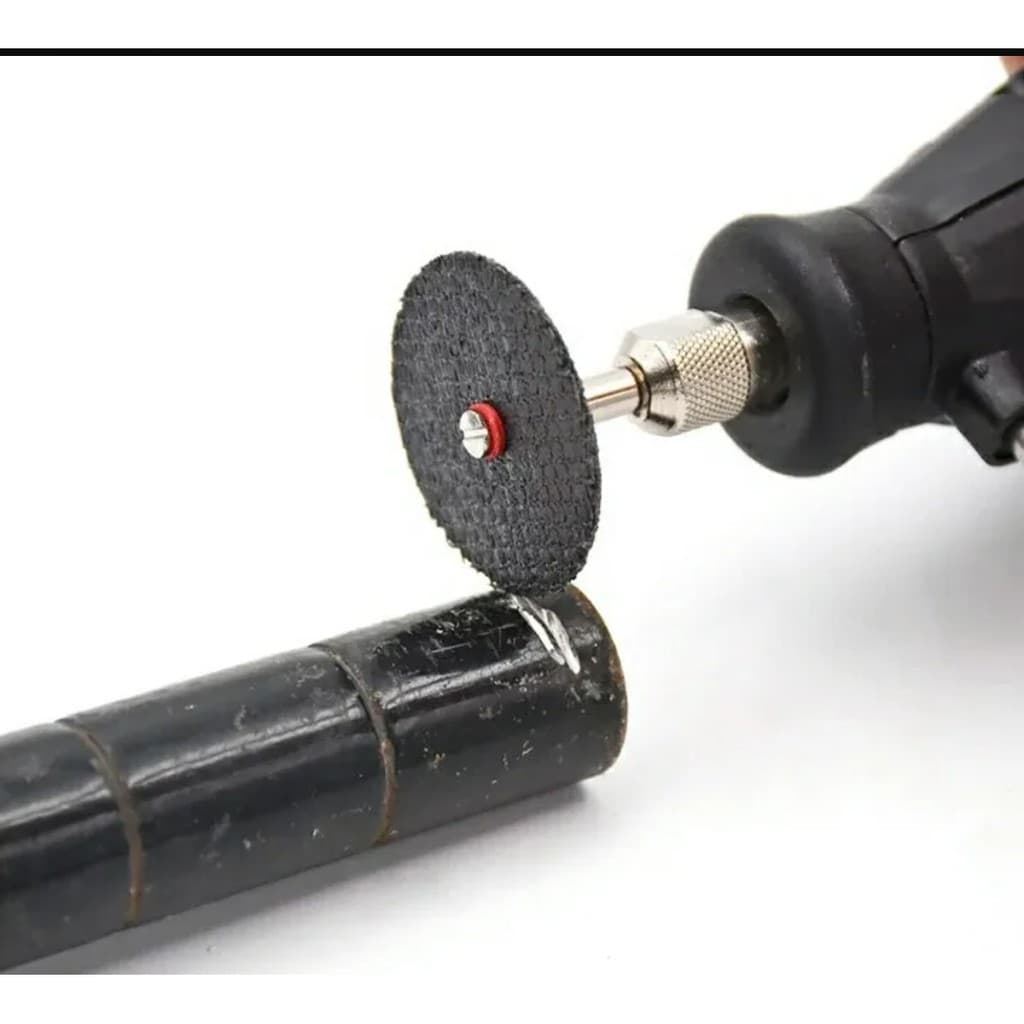 Kit 5 Disco de Corte 32MM + 1 haste P/ Micro Retifica