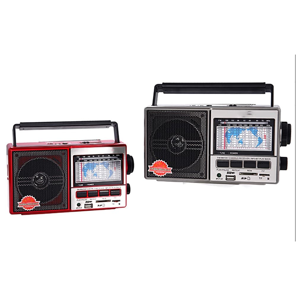 Radio Portátil Lelong Le-604 11 Faixas Usb/sd Am Fm