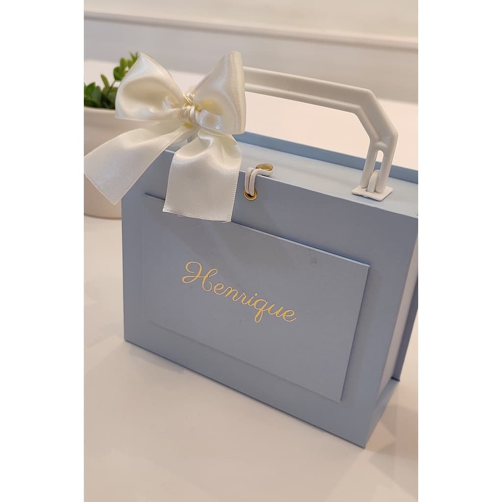 Convite Pajem - Maletinha