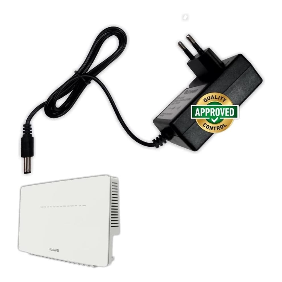 Fonte Para Roteador Modem Huawei Echolife Hg8245q2 ( Carregador / Cabo de Forca / Cabo de Energia ) - R980