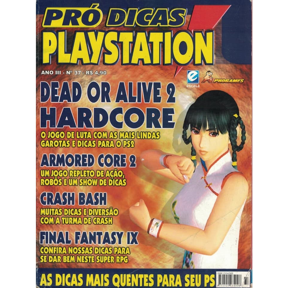 Pró dicas Revista Playstation n°37