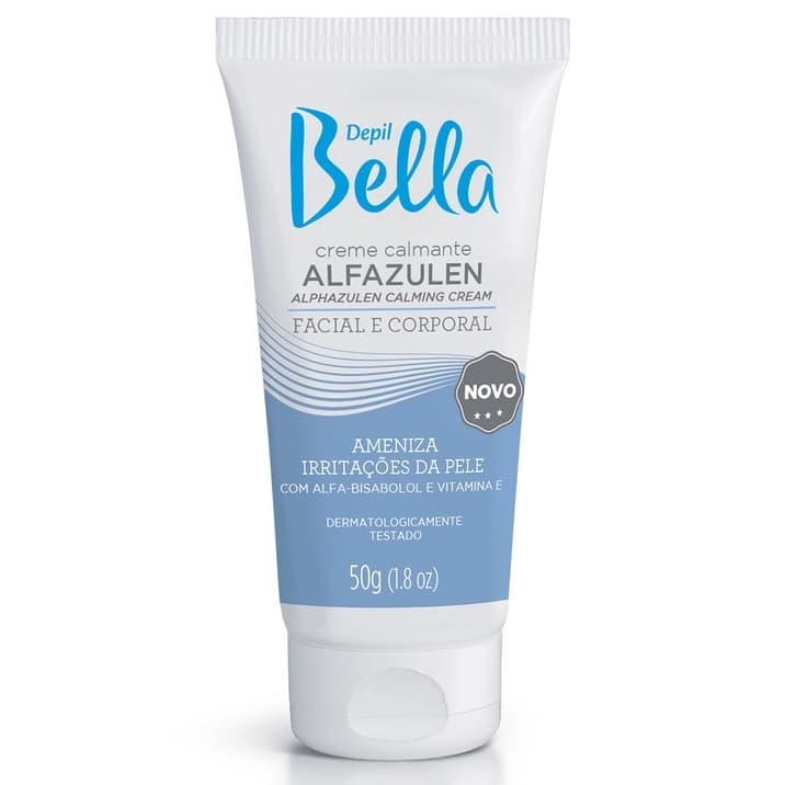 Creme Calmante Alfazulen Pós Depilação Depil Bella 50 g