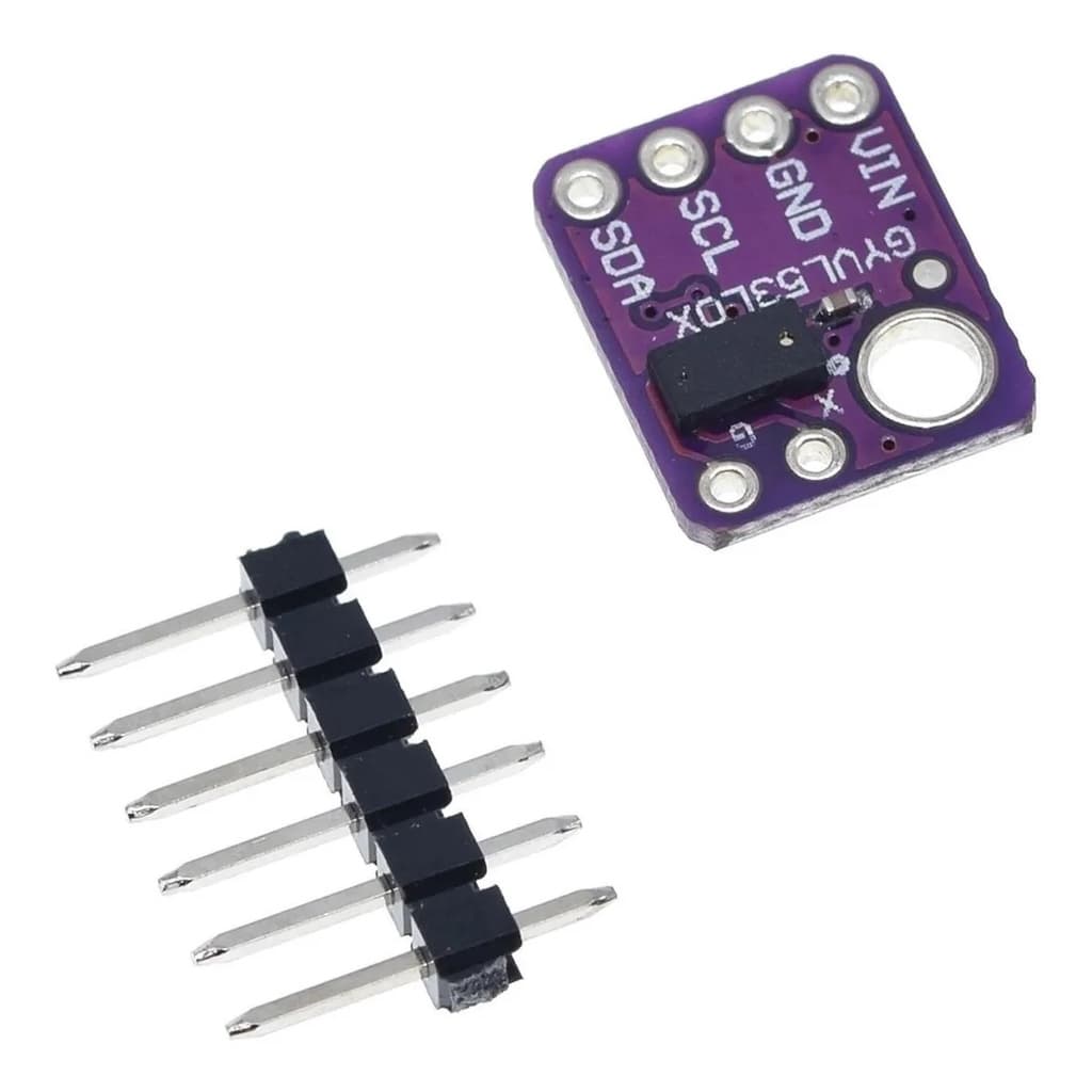 Vl53l0x Sensor Distância Tof Laser Lidar P/ Arduino Pic Avr [ Código 359 ]