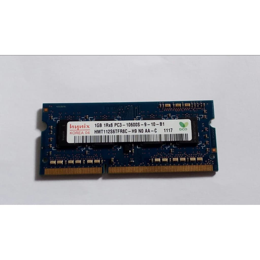Memoria Para Notebook 1g Ddr3 Pc3 10600s Hynix