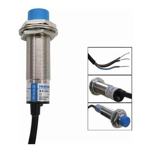 Sensor Indutivo 6/36v Npn N Aberto 4mm Alcance Lj12a3-4-z/bx [ Código 212 ]