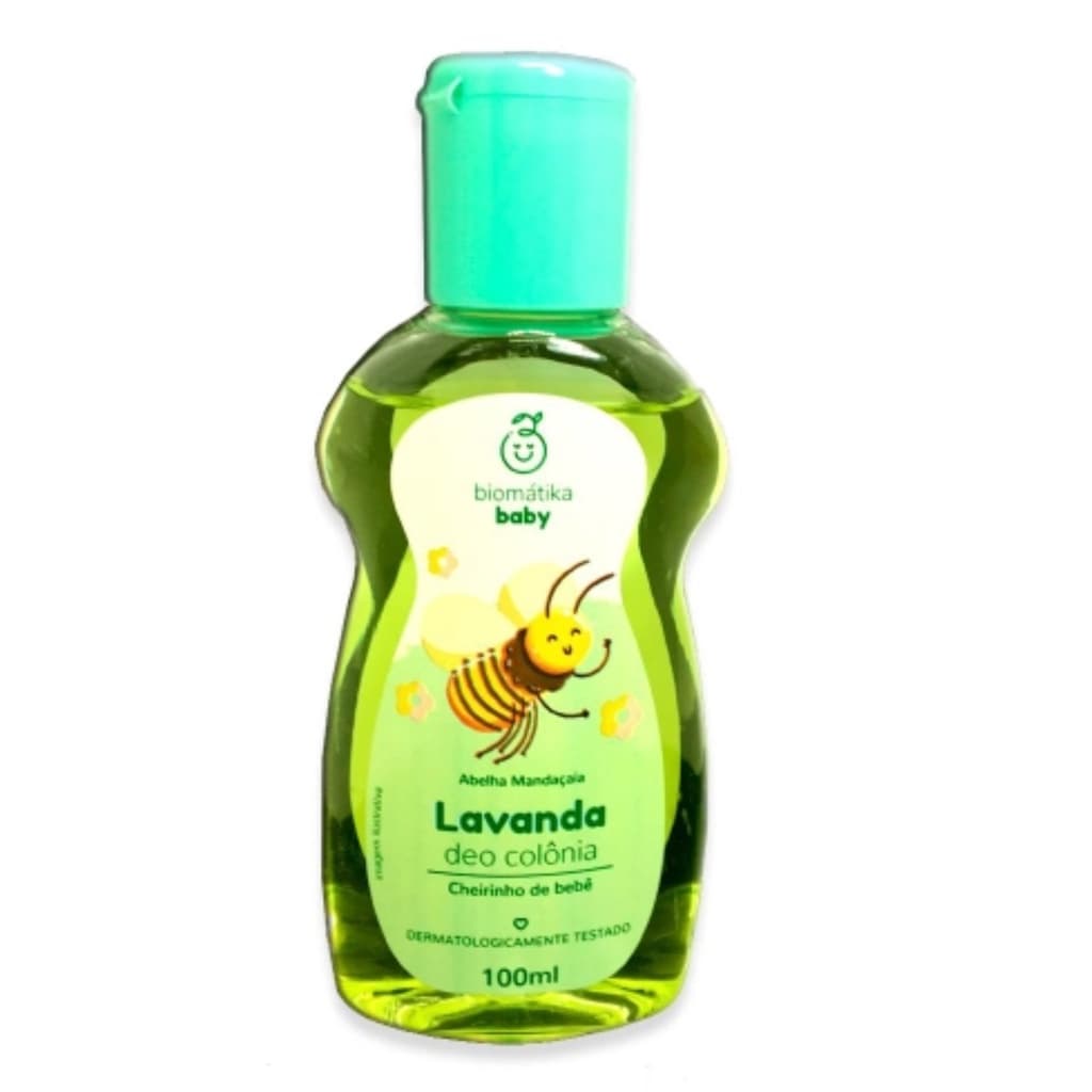 Deo Colônia Lavanda Biomatika Cheirinho de Bebe 100ml - Escolha o Certo
