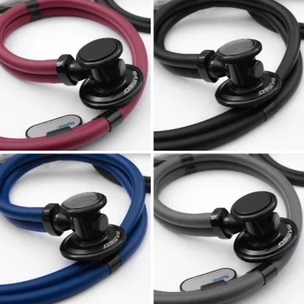 Estetoscópio Linha Black Rappaport P.A. Med  2 Anos Garantia