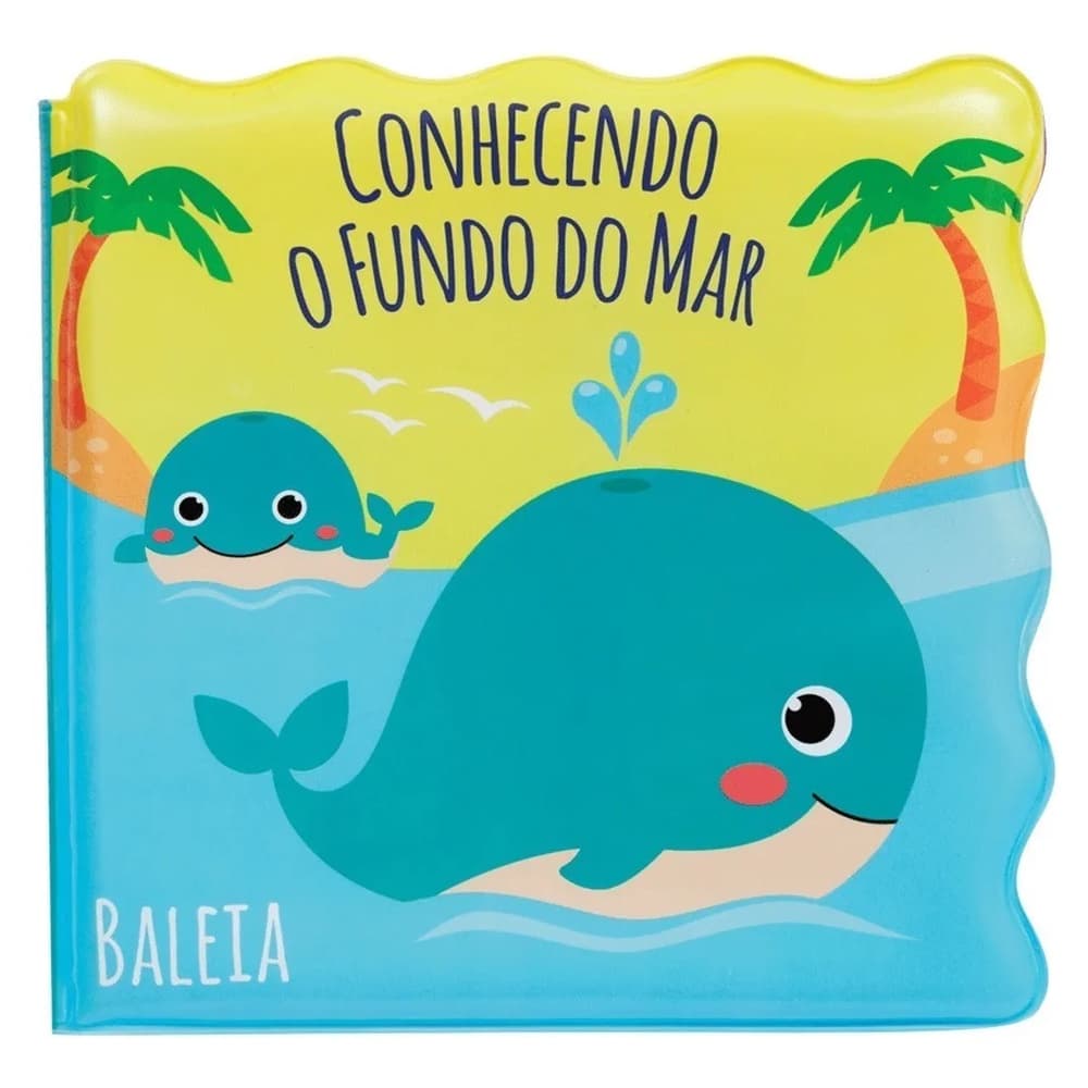 Livro Educativo Livrinho Infantil Para Hora Do Banho Bebe Buba