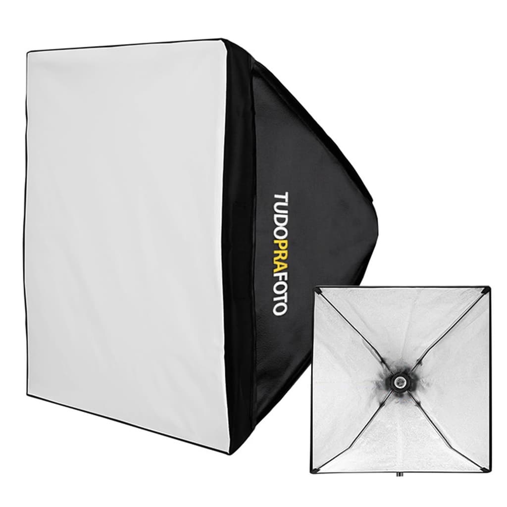 Softbox para Iluminação 60x60 E27 Tudoprafoto