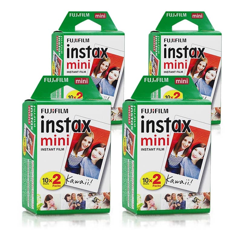 Filme Instax Mini Instantâneo Fujifilm - 80 Fotos