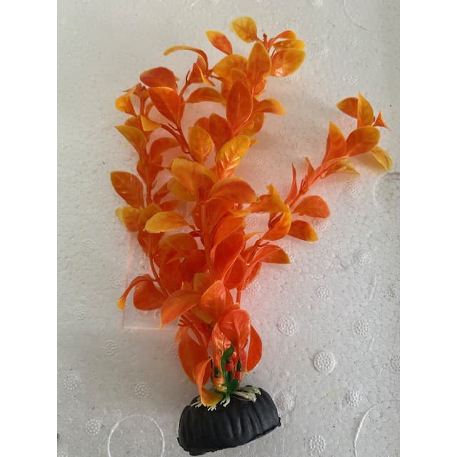 Planta plástico artificial para aquario 20cm VARIADAS