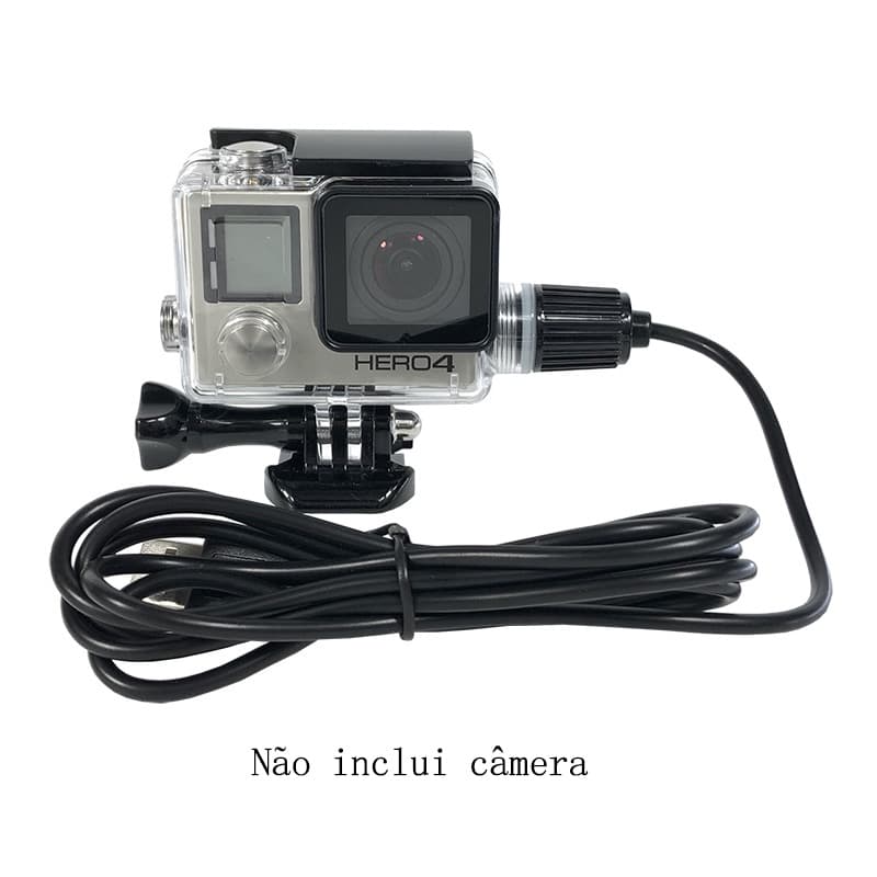 Gopro Estanque Caixa Case Hero 4 Black Prova D'água C/ Entrada para carregar