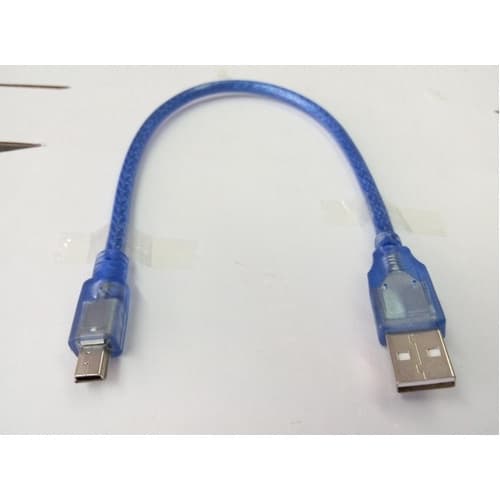 20*cabo Adaptador Usb Macho / Mini 5p 20 Cm Para Hd Externo 2.0