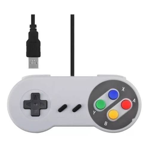 Controles Super Nintendo Entrada Usb