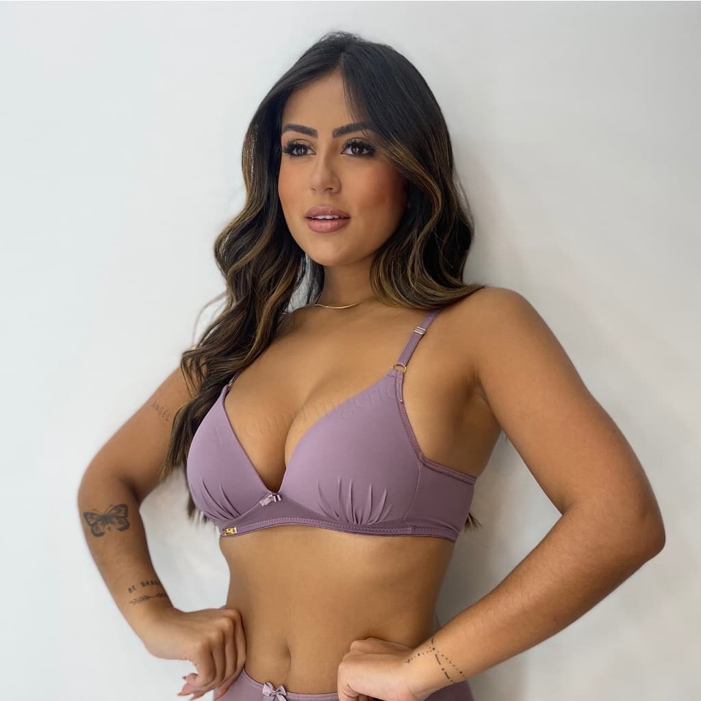 Sutiã De Bojo Sem Aro Conforto Total