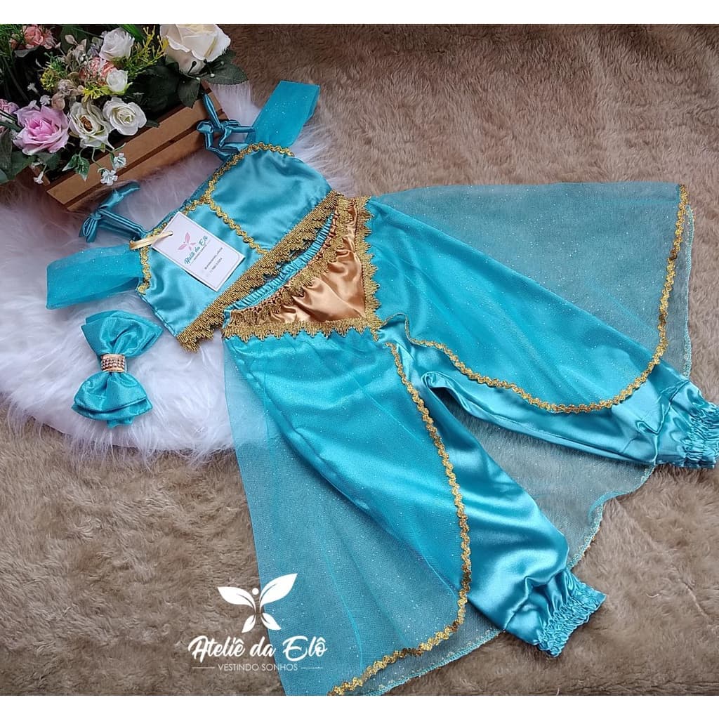 Fantasia Princesa Jasmine (Aladdin)