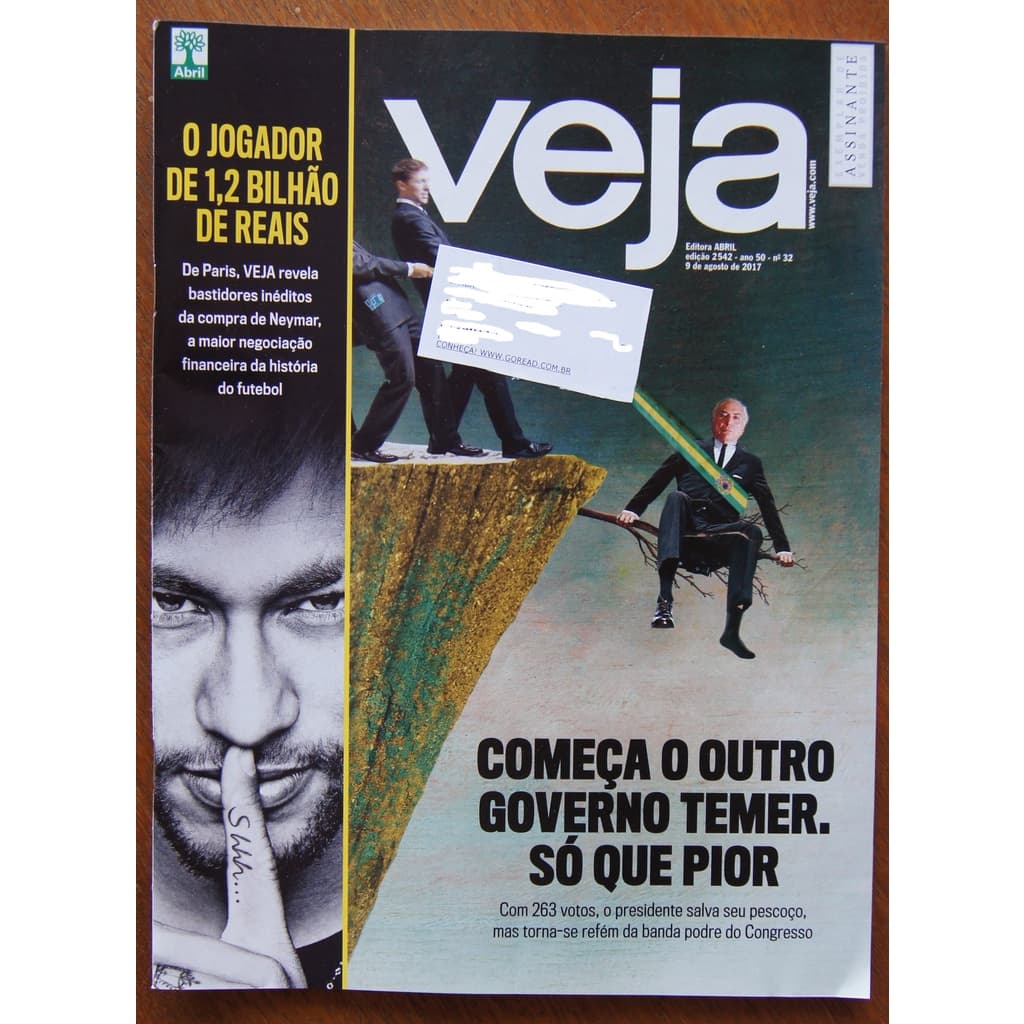 Revista Veja Nº 2532 31 Maio 2017 House Of Cards Temer Twin Peaks Mulher Maravilha