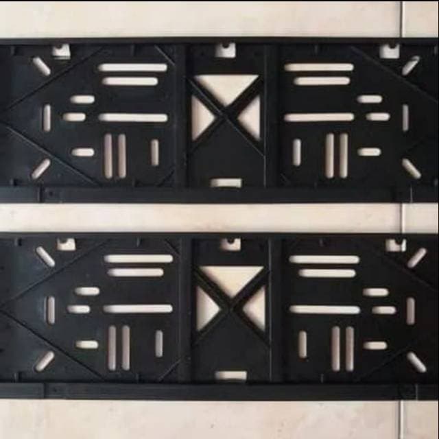 Capa Número Placa / Porta Prato De Número Carro