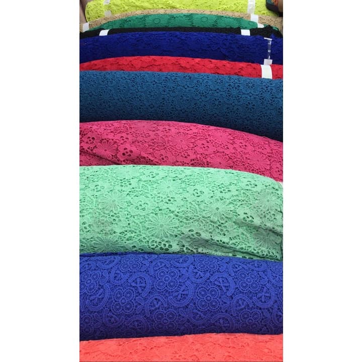 Tecido Guipir - 1 Metro X 1,20 MT Decoração e Vestuário