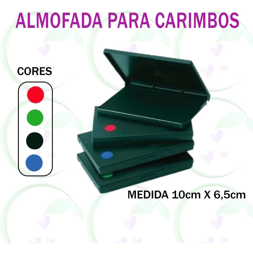 Carimbeira/almofada Para Carimbos