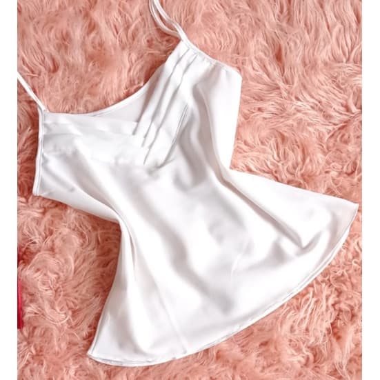 Blusa Feminina Regata Alça Regatinha Básica Crepe Varias Cores Com Plus Size P Ao G3  R01