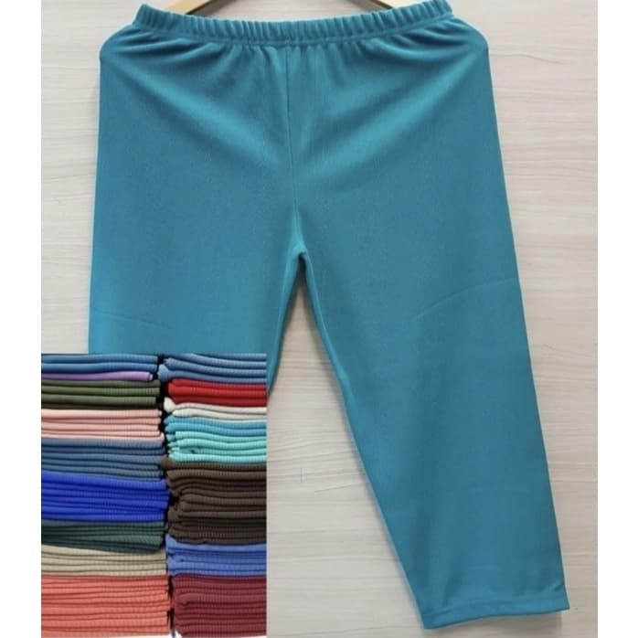 Capri De Gorgurão Feminina Gancho Alto