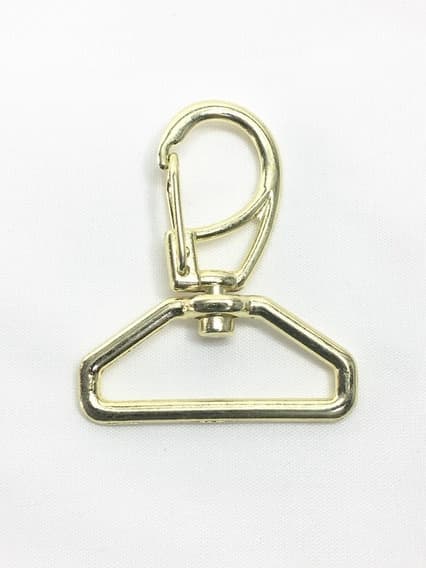 Mosquetão 30mm Zamak Dourado  - 6 und