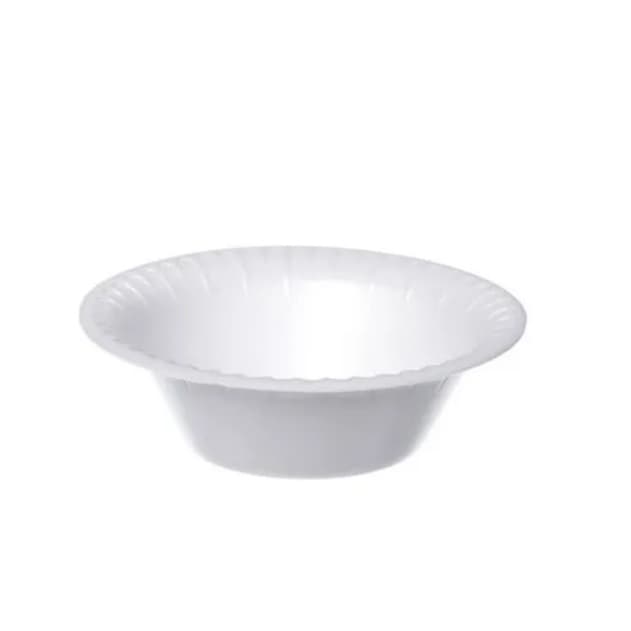 Kit 100 Cumbucas De Isopor Branco Tigela Caldos Bolos Doces Salgados Marmita Quentinha Atacado