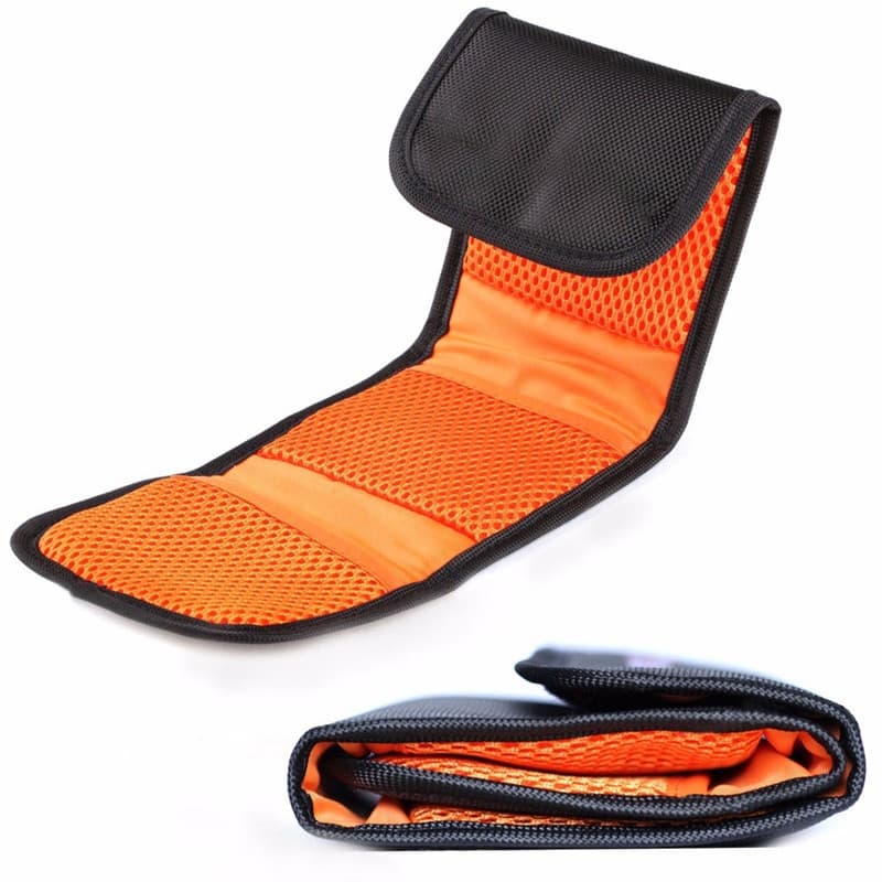 Bolsa Com Filtro De Lente De Bolso 3/6 Para UV CPL ND De 37-77mm