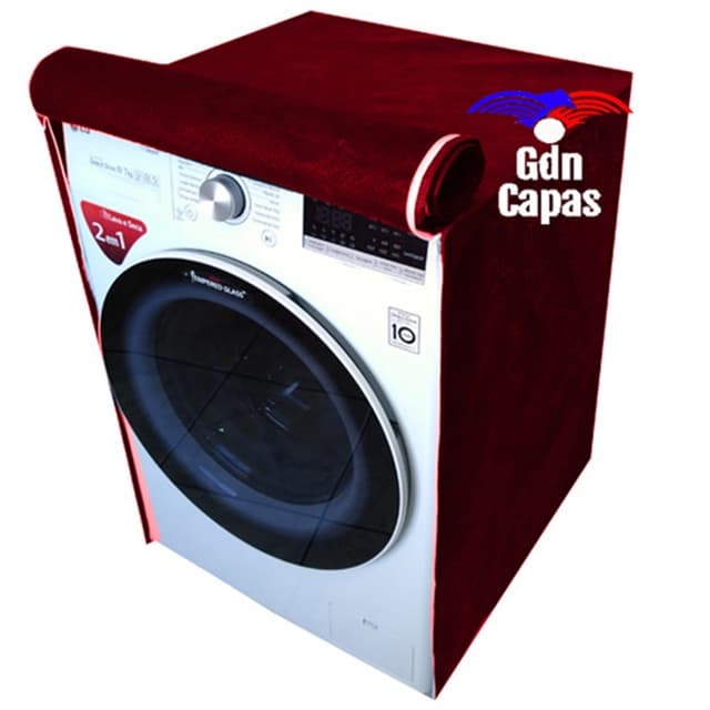 Capa Lava & Seca Midea Storm Wash 12kg Abertura E Fechamento vinho
