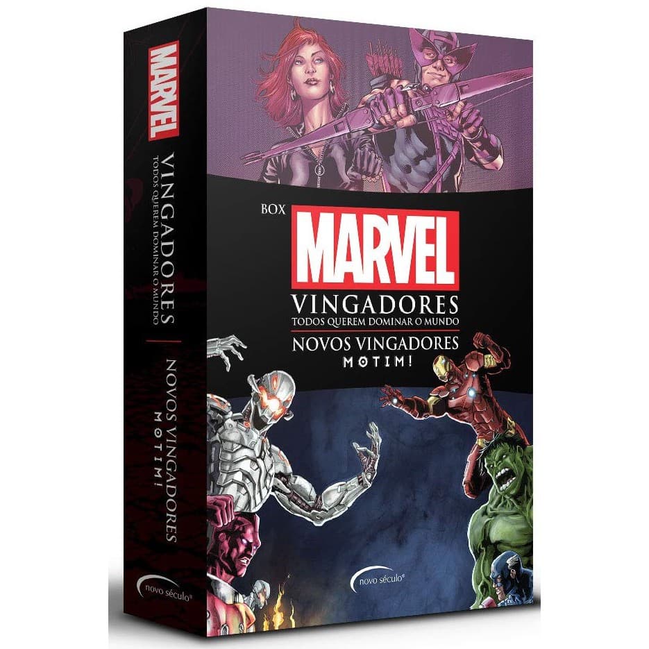Box Marvel - Os Vingadores (PÔSTER EXCLUSIVO)