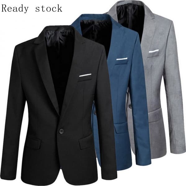 Blazer Masculino Slim Fit Jaqueta Moderno Casual 5231
