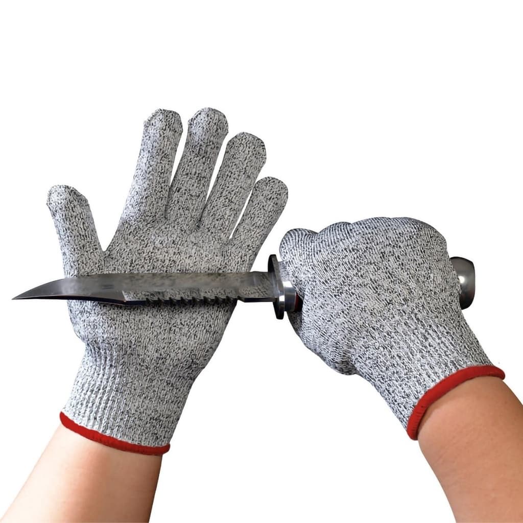 Par De Luvas Anti Corte Culinária Resistente Segurança