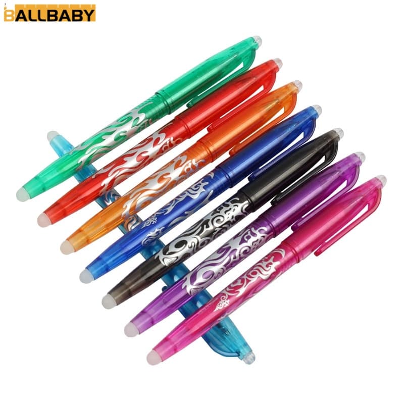 Caneta Apagável Controle Temperatura 8 Cores Criativa Apagável A Quente Desenho Ferramentas