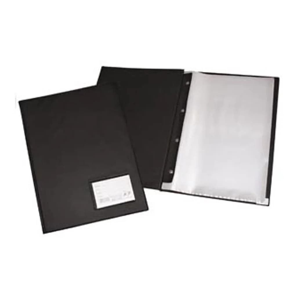 Pasta Catalogo A4/Oficio Com 100 Envelopes Plásticos Acp