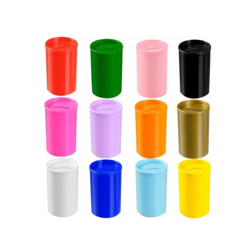 20 Cofrinho Plástico 9,5x6 Cm Lembrancinha