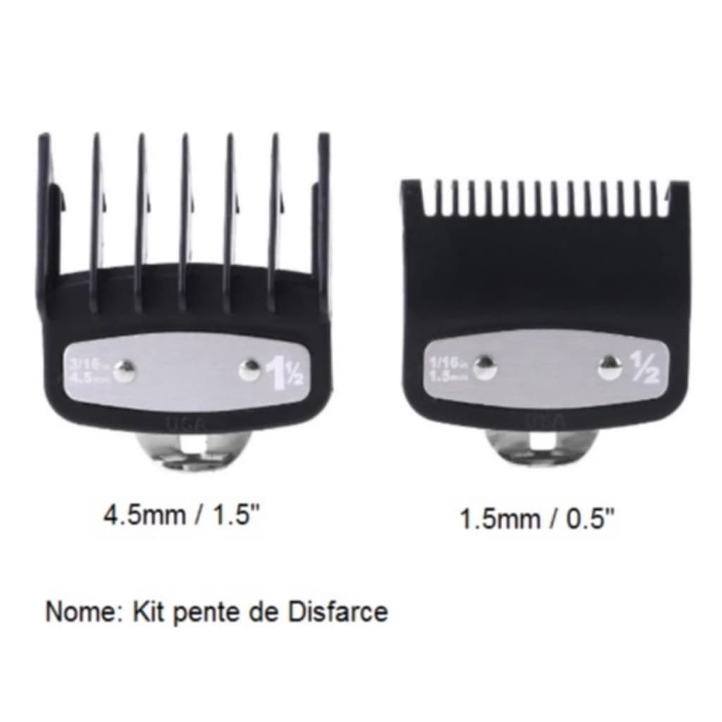 kit 2 pentes de disfarce 0.5 e  1.5