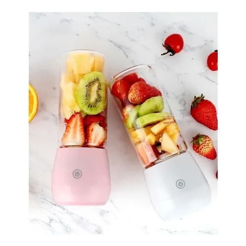 Mini Liquidificador Portátil Vidro 6 Lâminas pate gelo