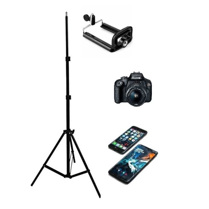Tripe Profissional 2 metros Camera Celular C/ Suporte