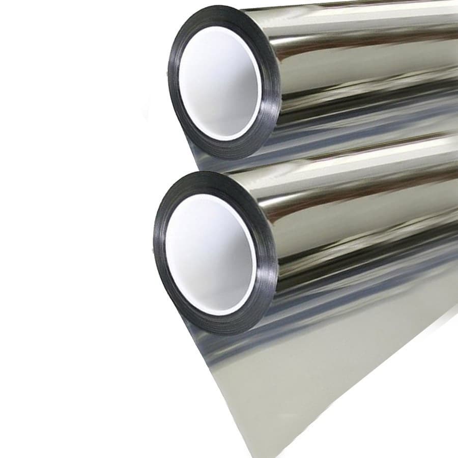 Película Insulfilm Prata Espelhada Poliéster profissional