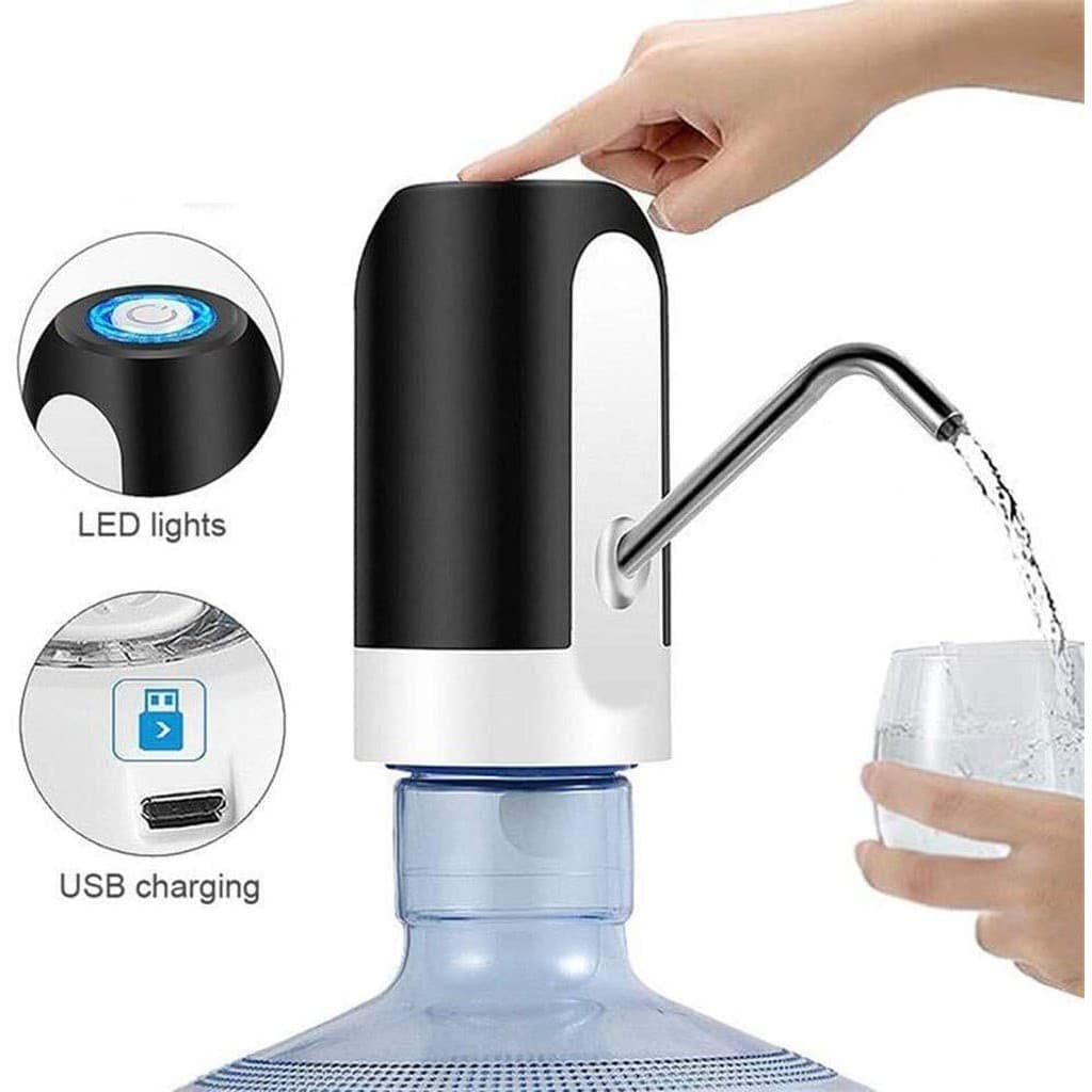 Bebedouro Bomba Automática Para Garrafão Recarregável USB