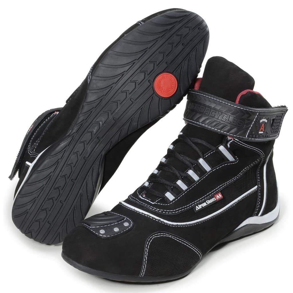 TENIS MOTOCICLISTA COM RELETIVO CANO ALTO 310 KM PRETO