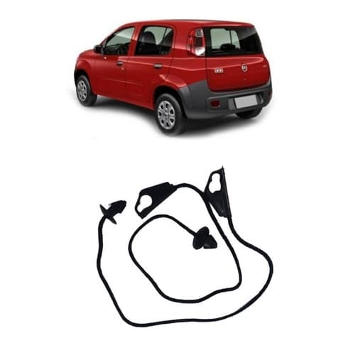 Par Corda Cordão Alça Tampão Bagagito Porta Malas Uno Evo Vivace Way