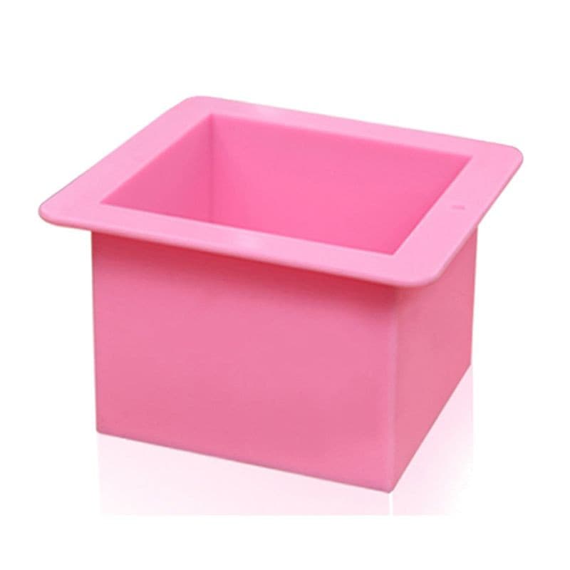Du 12cm / 5 "Molde Quadrado Silicone Cubo Para Fundição Resina / Bijuteria
