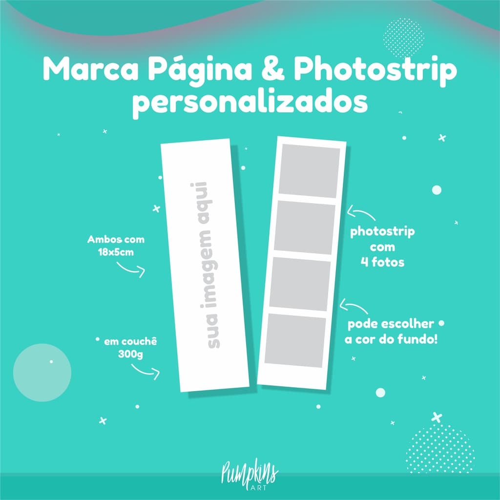 Marca Páginas & Photostrip Personalizados