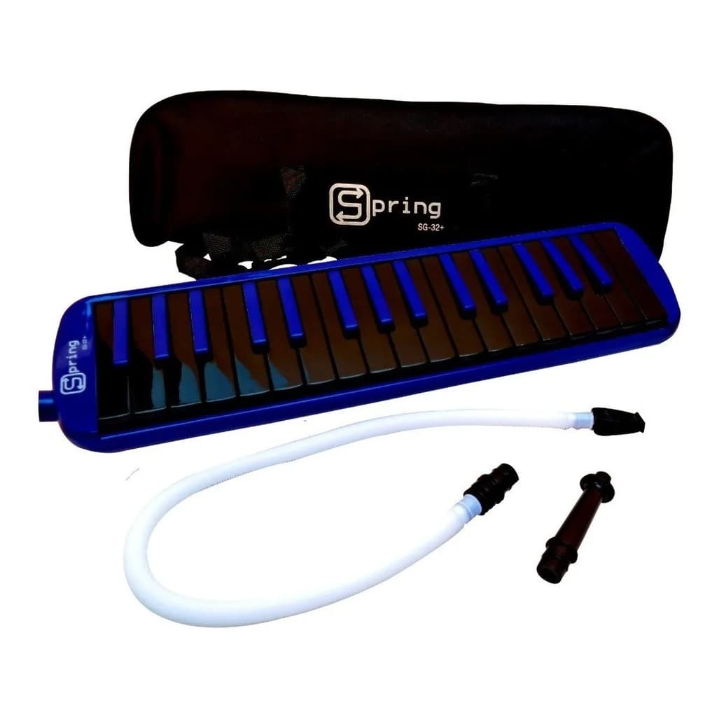 Escaleta Teclado De Sopro C/ 32 Teclas Completa Sg32+ Spring