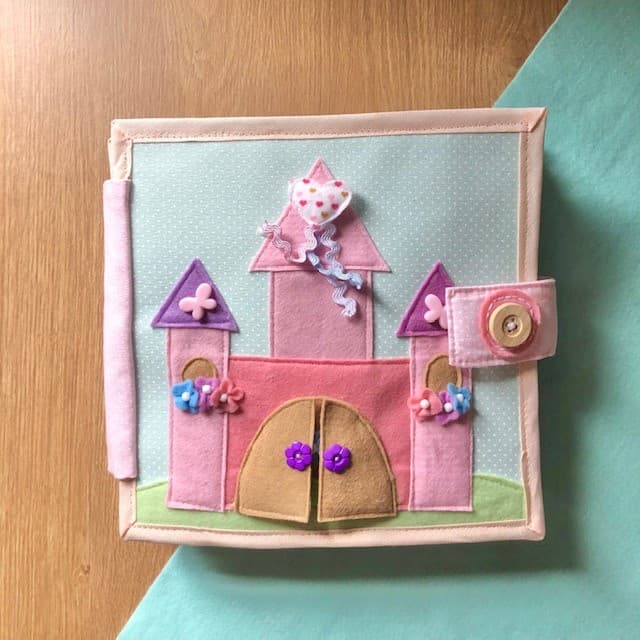 Livro Sensorial / Quiet Book Princesas